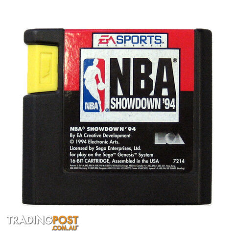 NBA Showdown '94 [Pre-Owned] (Mega Drive) - EA Sports X01463307214 - Retro Mega Drive Software