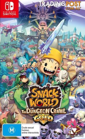 Snack World The Dungeon Crawl Gold (Switch) - Level-5 - Switch Software GTIN/EAN/UPC: 9318113987103