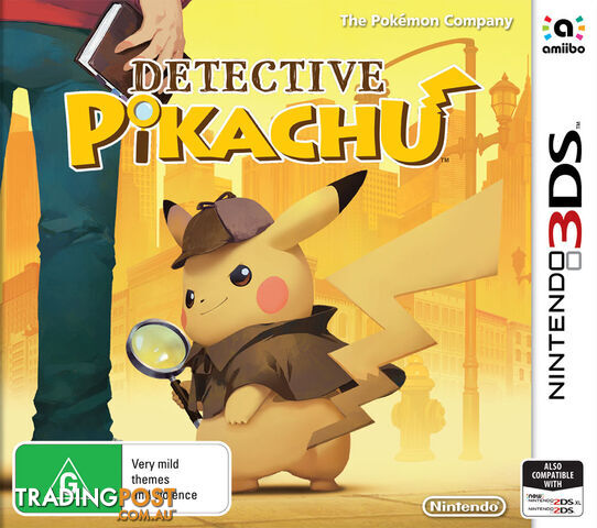 Detective Pikachu [Pre-Owned] (3DS) - Nintendo - P/O 2DS/3DS Software GTIN/EAN/UPC: 9318113994583