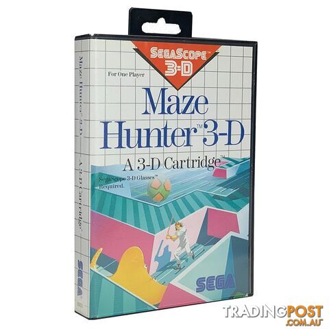 Maze Hunter 3D (Boxed) (Master System) - SEGA - Retro Master System Software