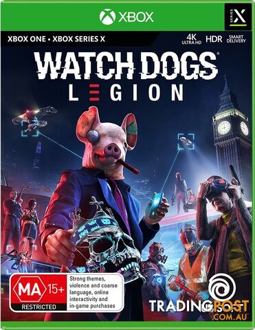 Watch Dogs Legion (Xbox Series X, Xbox One) - Ubisoft - Xbox One Software GTIN/EAN/UPC: 3307216135296