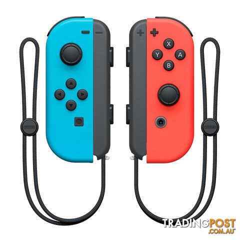 Nintendo Switch Joy-Con Neon Red & Blue Controller Bundle [Pre-Owned] - Nintendo - P/O Switch Accessory GTIN/EAN/UPC: 045496430566