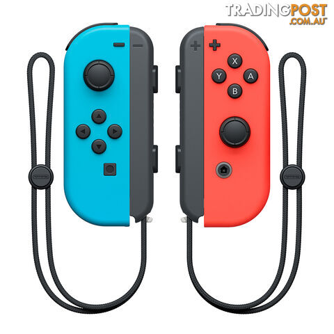 Nintendo Switch Joy-Con Neon Red & Blue Controller Bundle [Pre-Owned] - Nintendo - P/O Switch Accessory GTIN/EAN/UPC: 045496430566