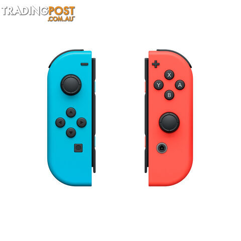 Nintendo Switch Joy-Con Neon Red & Blue Controller Bundle [Pre-Owned] - Nintendo - P/O Switch Accessory GTIN/EAN/UPC: 045496430566 - photo 2 of 3