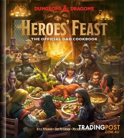 Dungeons & Dragons Heroes Feast: The Official Dungeons & Dragons Cookbook - Wizards of the Coast - Tabletop Role Playing Game GTIN/EAN/UPC: 9781984858900