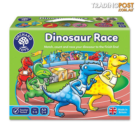 Orchard Toys Dinosaur Race Board Game - Orchard Toys - Tabletop Board Game GTIN/EAN/UPC: 5011863101679
