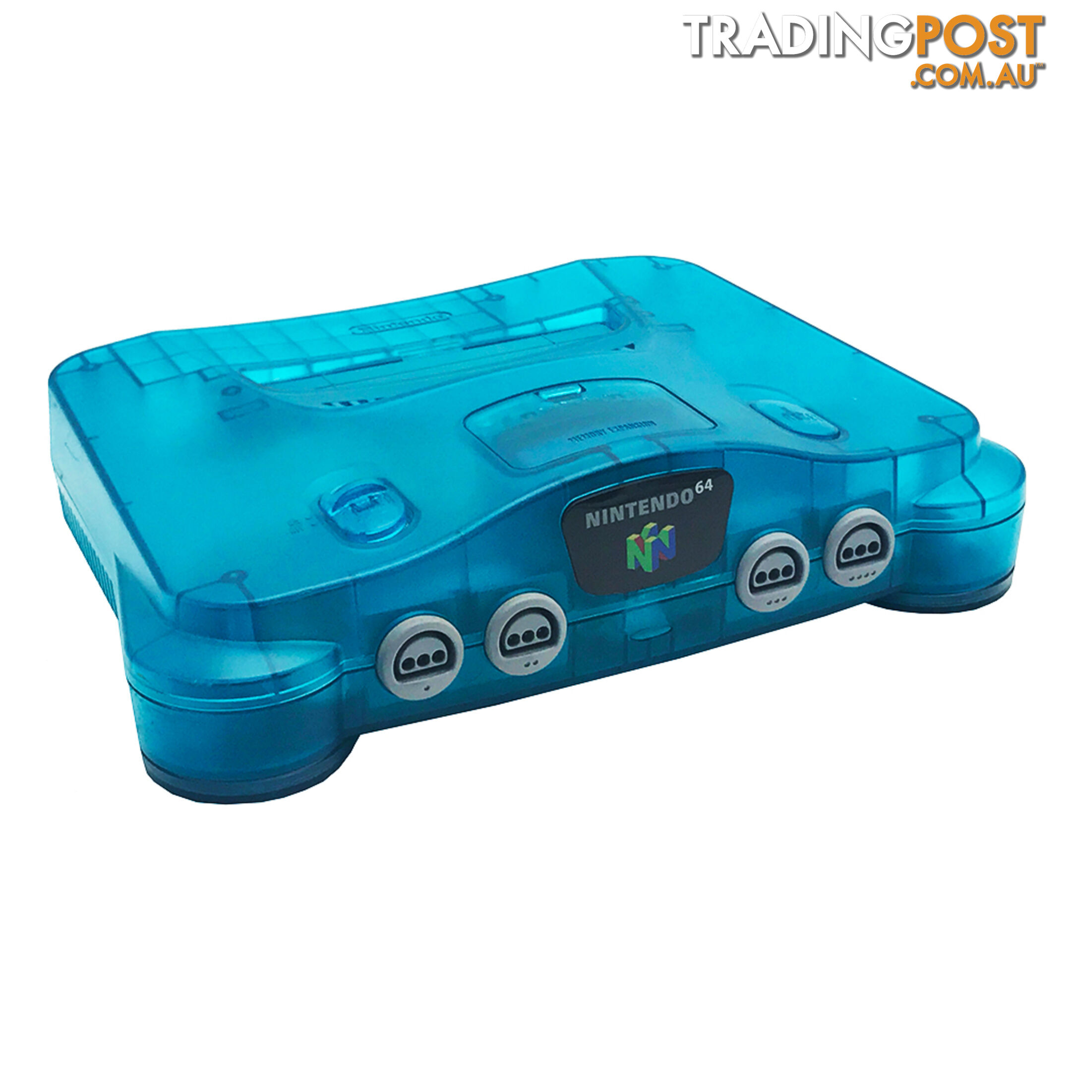 Nintendo 64 Ice Blue Console [Pre-Owned] - Nintendo N64CONSOLEIB - Retro N64 Console