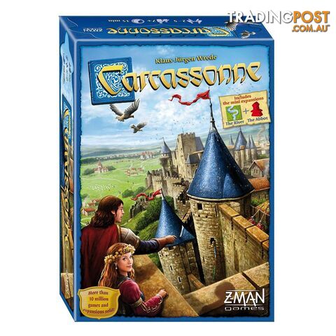 Carcassonne 2015 Edition Board Game - Z-Man Games ZMG78100 - Tabletop Board Game GTIN/EAN/UPC: 681706781006