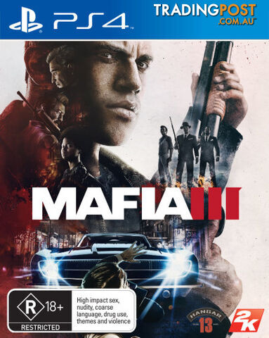 Mafia III [Pre-Owned] (PS4) - 2K Games - P/O PS4 Software GTIN/EAN/UPC: 5026555421652