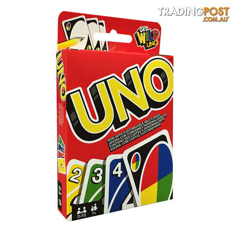 UNO Card Game - Mattel Games W2087 - Tabletop Card Game GTIN/EAN/UPC: 746775036744
