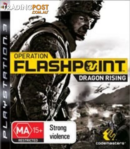 Operation Flashpoint: Dragon Rising [Pre-Owned] (PS3) - Codemasters - Retro P/O PS3 Software GTIN/EAN/UPC: 5024866342642