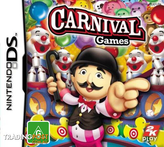Carnival Games [Pre-Owned] (DS) - 2K Games - P/O DS Software GTIN/EAN/UPC: 5026555042963