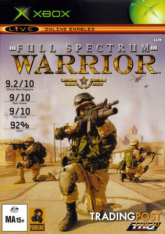 Full Spectrum Warrior [Pre-Owned] (Xbox (Original)) - Retro Xbox Software...