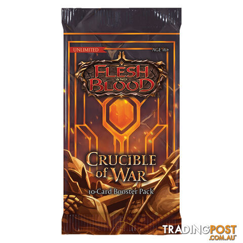 Flesh & Blood Crucible of War Unlimited Edition Booster Box - Legend Story Studios - Tabletop Trading Cards GTIN/EAN/UPC: 9421905459457 - photo 2 of 2
