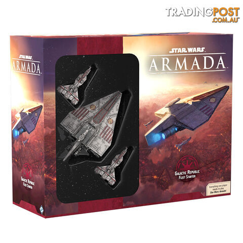 Star Wars: Armada Galactic Republic Fleet Starter Expansion Board Game - Fantasy Flight Games - Tabletop Miniatures GTIN/EAN/UPC: 841333111724