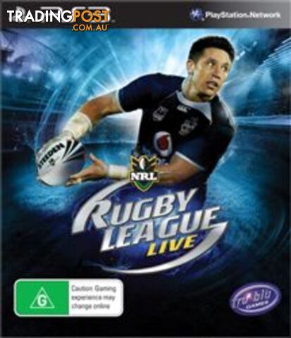 NRL Rugby League Live [Pre-Owned] (PS3) - Tru Blu Entertainment - Retro P/O PS3...