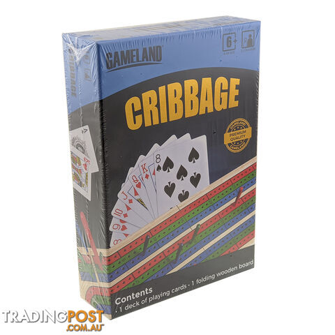 Gameland Cribbage Board Game - Game Land - Tabletop Board Game GTIN/EAN/UPC:...