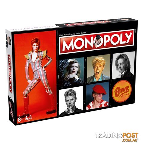 Monopoly David Bowie Edition Board Game - Hasbro Gaming - Tabletop Board Game GTIN/EAN/UPC: 5036905039536