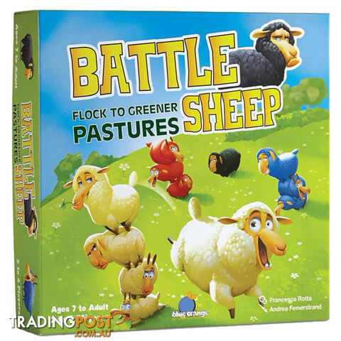 Battle Sheep Board Game - Blue Orange Games - Tabletop Board Game GTIN/EAN/UPC: 803979008301