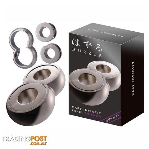 Hanayama Level 6 Infinity Cast Puzzle - Hanayama Co.,LTD. - Tabletop Puzzle Game GTIN/EAN/UPC: 779090900742