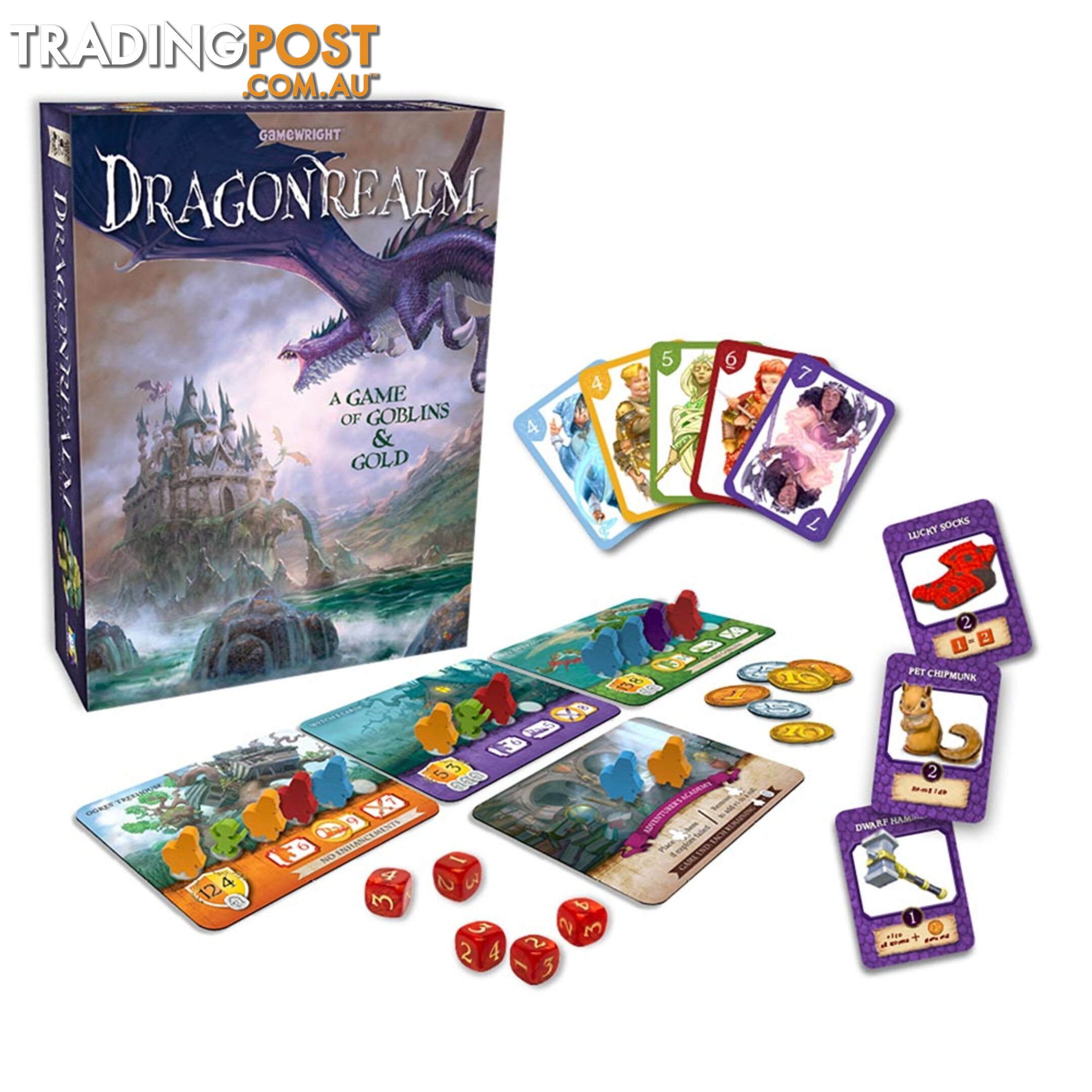 Dragonrealm Board Game - Brainwright - Tabletop Board Game GTIN/EAN/UPC: 759751071219