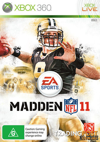 Madden NFL 11 [Pre-Owned] (Xbox 360) - Electronic Arts - P/O Xbox 360 Software...
