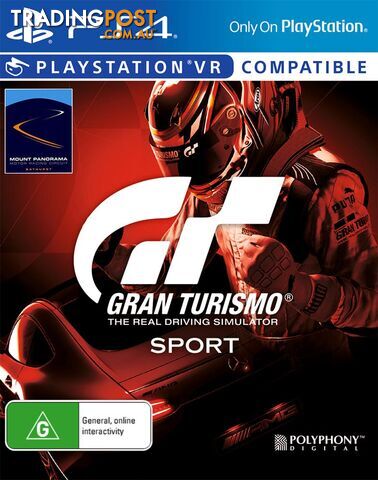 Gran Turismo Sport [Pre-Owned] (PS4, PlayStation VR) - Sony Interactive Entertainment - P/O PS4 Software GTIN/EAN/UPC: 711719827658