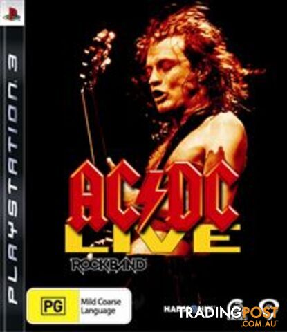 AC/DC Live: Rock Band [Pre-Owned] (PS3) - MTV Games - Retro P/O PS3 Software GTIN/EAN/UPC: 5030941072465