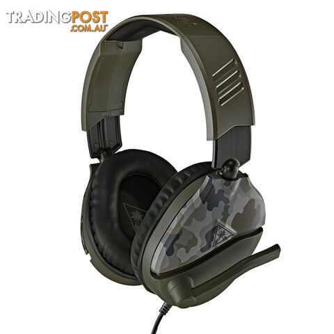 Turtle Beach Recon 70 Green Camo Headset for PS4, Xbox One & Switch - Turtle Beach - Headset GTIN/EAN/UPC: 731855064557 - photo 3 of 5
