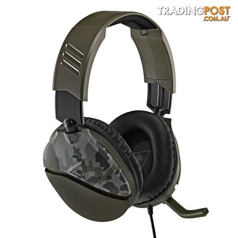 Turtle Beach Recon 70 Green Camo Headset for PS4, Xbox One & Switch - Turtle Beach - Headset GTIN/EAN/UPC: 731855064557 - photo 2 of 5