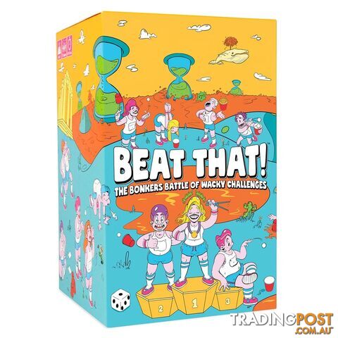 Beat That Board Game - Gutter Games - Tabletop Board Game GTIN/EAN/UPC: 634158908699