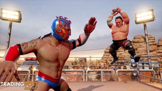 WWE 2K Battlegrounds (Xbox Series X, Xbox One) - 2K Sports - Xbox One Software GTIN/EAN/UPC: 5026555364102 - photo 3 of 5