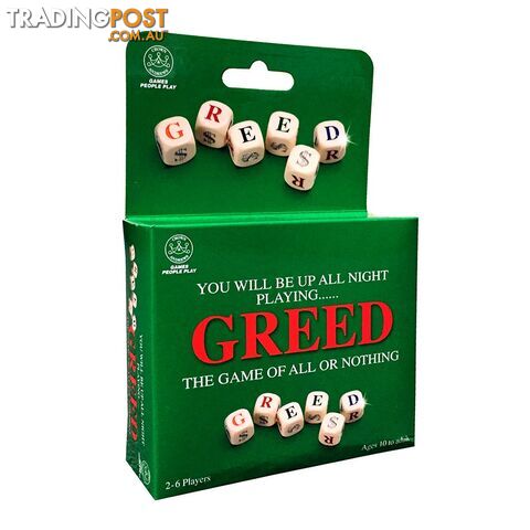 Greed Travel Edition Board Game - Crown & Andrews CAA017538 - Tabletop Dice Game GTIN/EAN/UPC: 9310281017538