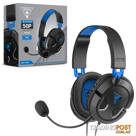 Turtle Beach Ear Force Recon 50P Wired Gaming Headset - Turtle Beach TBS-3303-01 - Headset GTIN/EAN/UPC: 731855033034