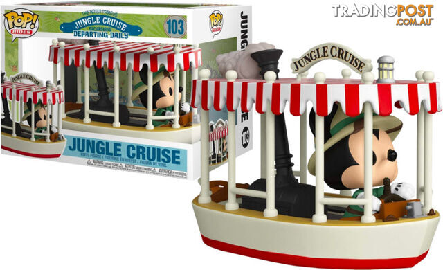 The Jungle Cruise Mickey Mouse Jungle Cruise Skipper POP! Rides Vinyl - Funko - Merch Pop Vinyls GTIN/EAN/UPC: 889698557474
