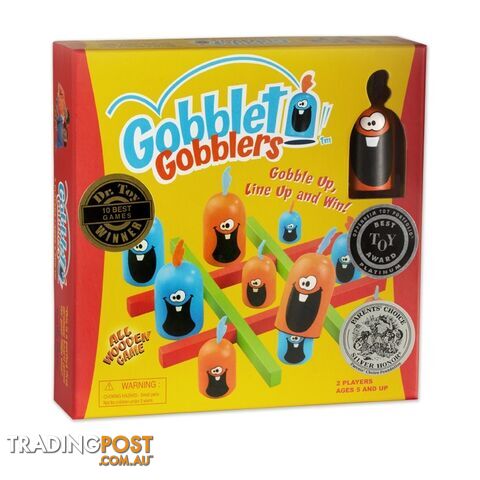 Gobblet Gobblers Board Game - Blue Orange Games - Tabletop Board Game...