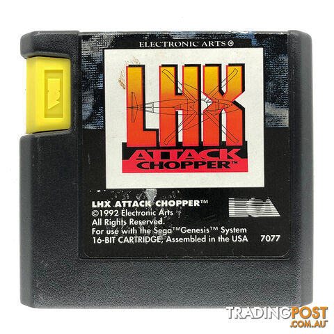 LHX Attack Chopper [Pre-Owned] (Mega Drive) - Electronic Arts MDLHX - Retro Mega Drive Software