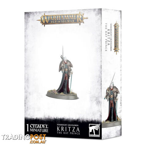 Warhammer Age of Sigmar Soulblight Gravelords Kritza the Rat Prince - Games Workshop - Tabletop Miniatures GTIN/EAN/UPC: 5011921139019