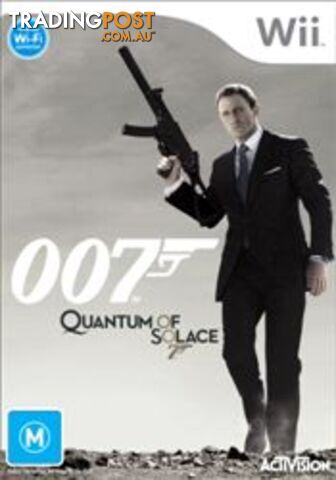 007 James Bond: Quantum of Solace [Pre-Owned] (Wii) - Activision - P/O Wii Software GTIN/EAN/UPC: 5030917056529