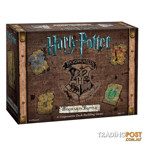 Harry Potter Hogwart's Battle: A Cooperative Deck-Building Card Game - The Op Games | usaopoly DB010-400 - Tabletop Card Game GTIN/EAN/UPC: 700304047700