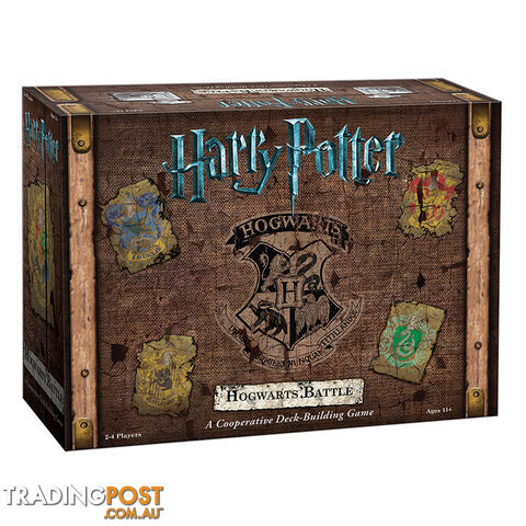 Harry Potter Hogwart's Battle: A Cooperative Deck-Building Card Game - The Op Games | usaopoly DB010-400 - Tabletop Card Game GTIN/EAN/UPC: 700304047700