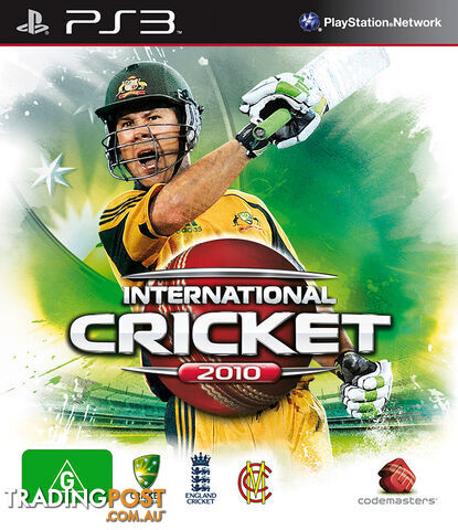 International Cricket 2010 [Pre-Owned] (PS3) - Codemasters - Retro P/O PS3 Software GTIN/EAN/UPC: 5024866344929