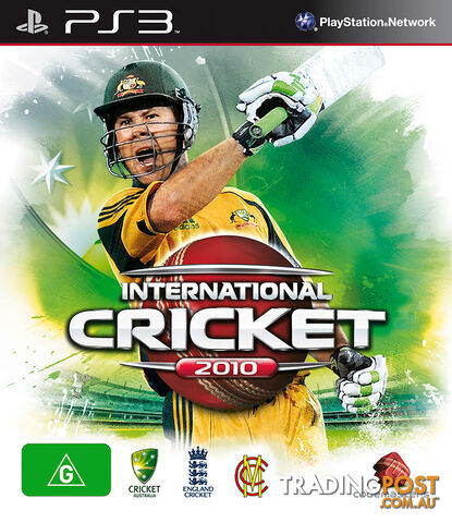 International Cricket 2010 [Pre-Owned] (PS3) - Codemasters - Retro P/O PS3 Software GTIN/EAN/UPC: 5024866344929