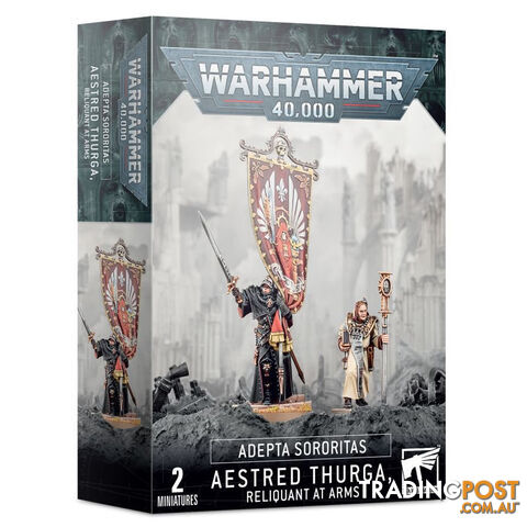 Warhammer: 40,000 Adepta Sororitas Aestred Thurga, Reliquant at Arms - Games Workshop - Tabletop Miniatures GTIN/EAN/UPC: 5011921139293