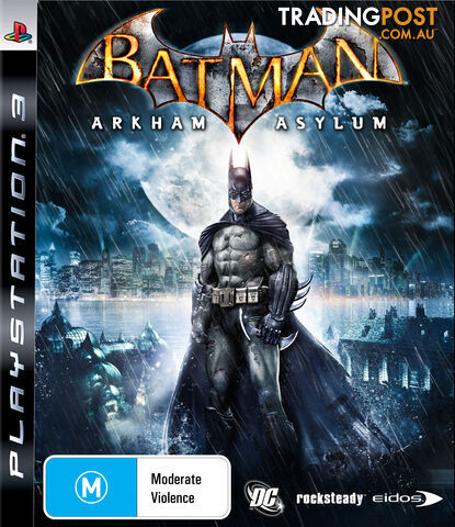 Batman: Arkham Asylum [Pre-Owned] (PS3) - Retro P/O PS3 Software GTIN/EAN/UPC: 5021290037779
