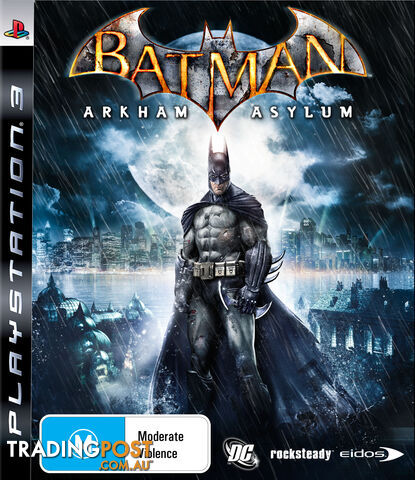 Batman: Arkham Asylum [Pre-Owned] (PS3) - Retro P/O PS3 Software GTIN/EAN/UPC: 5021290037779