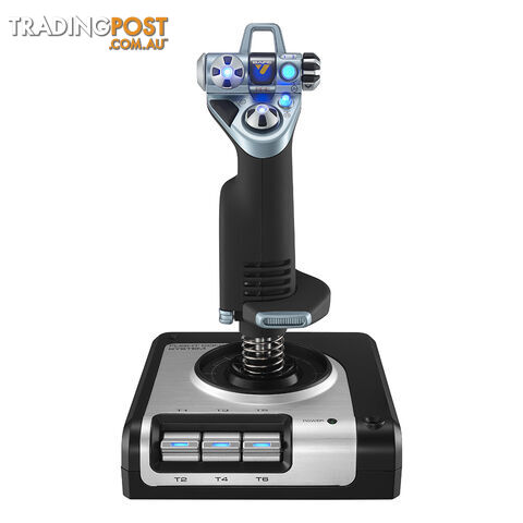 Logitech G X52 H.O.T.A.S. Throttle and Stick Flight Simulation Controller - Logitech - Flight Simulation GTIN/EAN/UPC: 097855127907 - photo 3 of 8