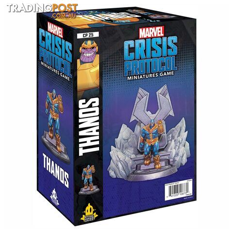 Marvel Crisis Protocol: Thanos Character Pack Miniatures Board Game - Atomic Mass Games - Tabletop Miniatures GTIN/EAN/UPC: 841333108731