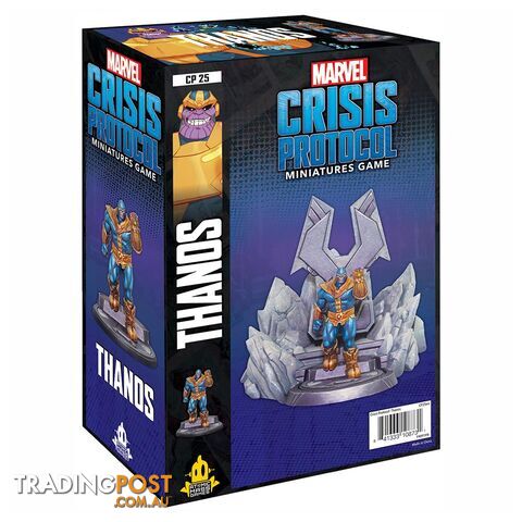 Marvel Crisis Protocol: Thanos Character Pack Miniatures Board Game - Atomic Mass Games - Tabletop Miniatures GTIN/EAN/UPC: 841333108731