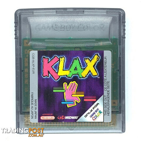 Klax [Pre-Owned] (Game Boy Color) - Nintendo - Retro Game Boy/GBA